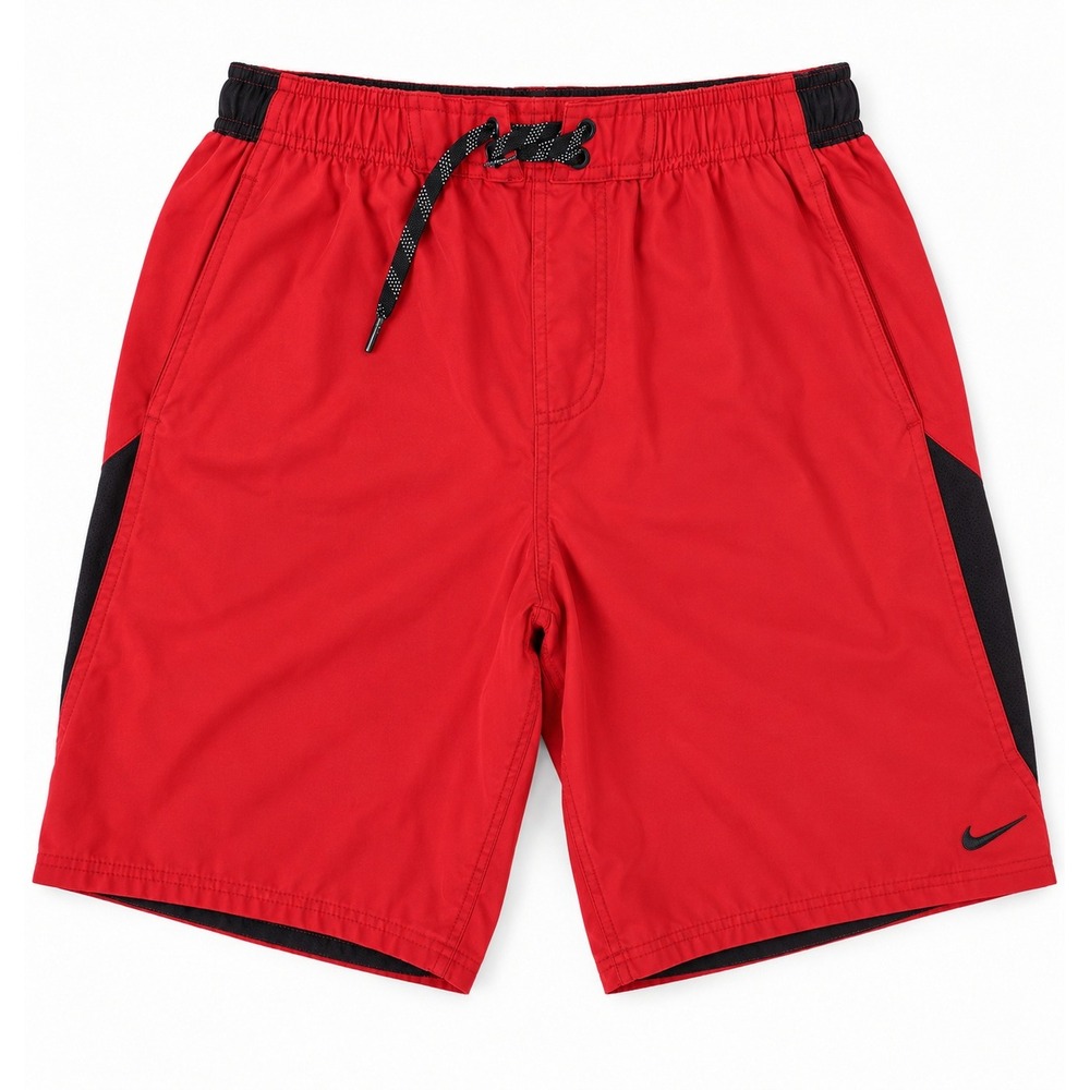 Nike Red Black Athletic Shorts Men's Small Dri-FIT Training Basketball